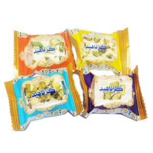 گز هفت رنگ پسته وِِیژه ناهید جعبه 4 کیلوگرمی
