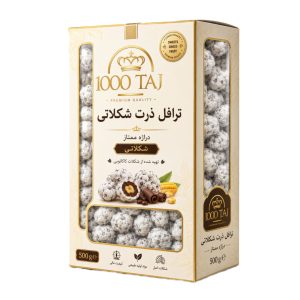 ترافل ذرت شکلاتی جعبه هزارتاج